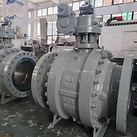 شیر توپی فولادی 8 اینچ فلنجدار کلاس 300